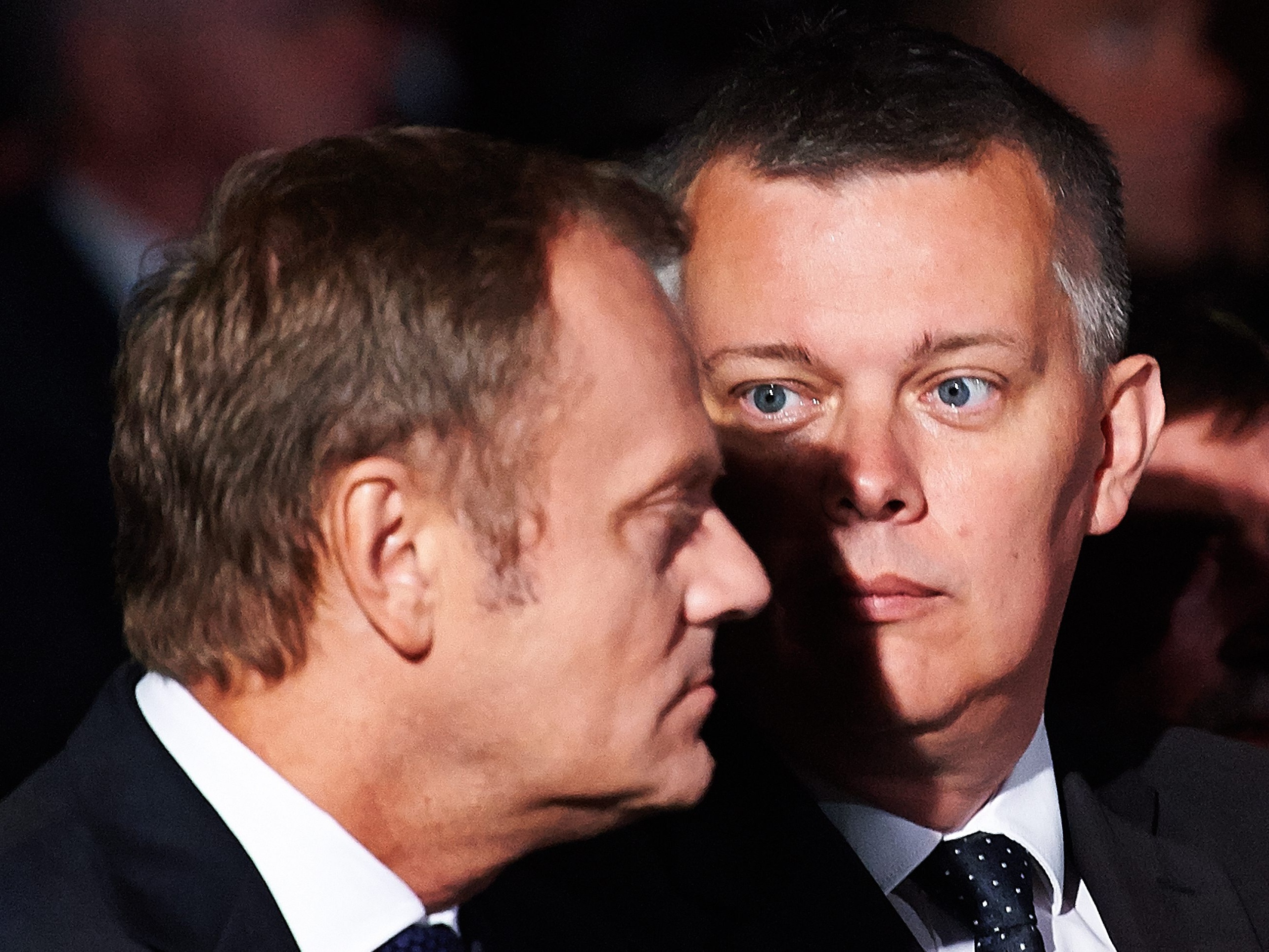 Donald Tusk i Tomasz Siemoniak (PO)