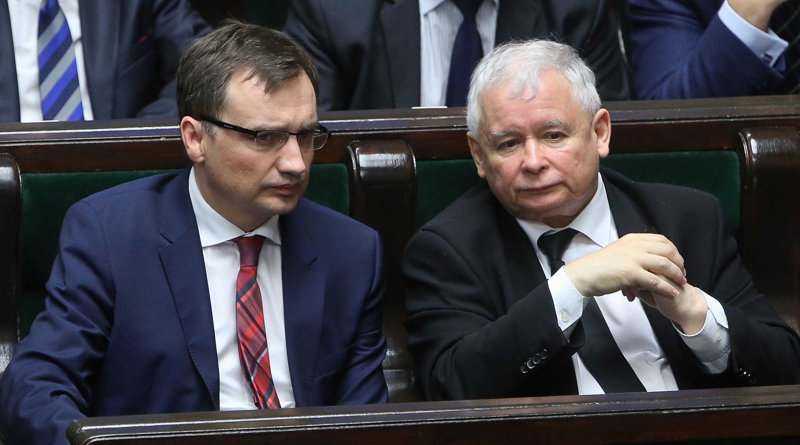 Zbigniew Ziobro i Jarosław Kaczyński