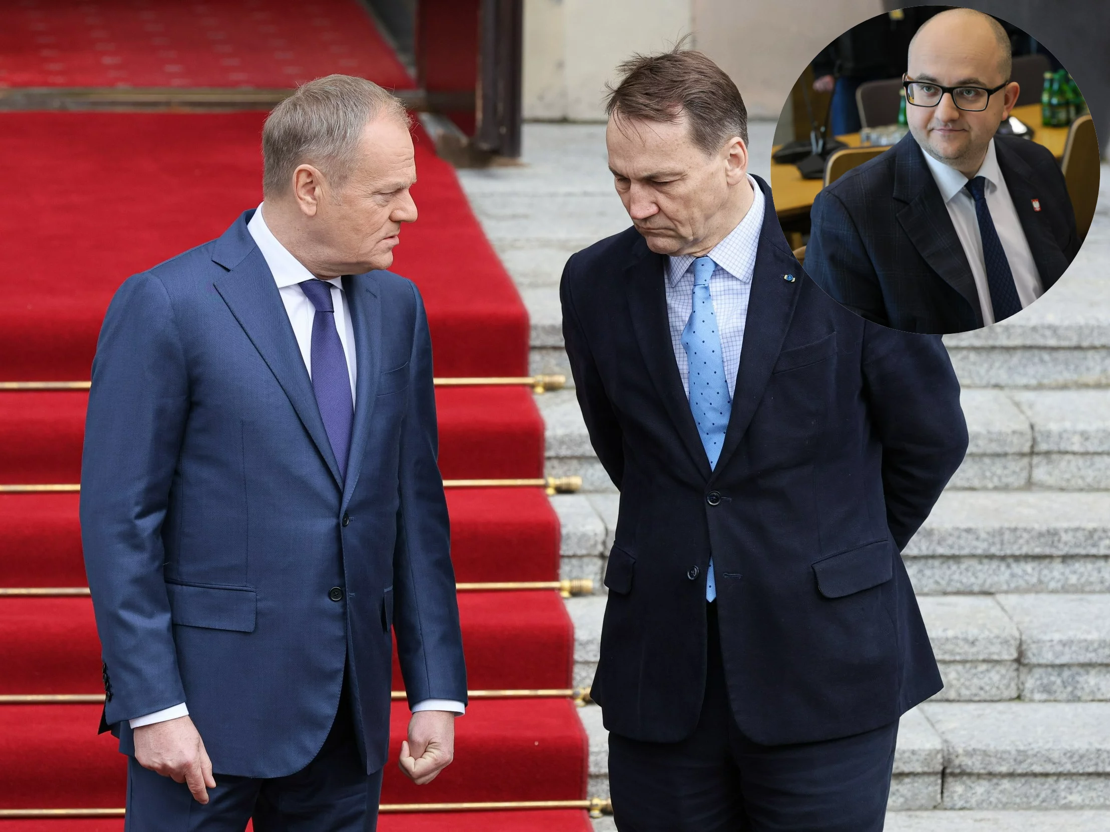 Donald Tusk, Radosław Sikorski, Dariusz Matecki