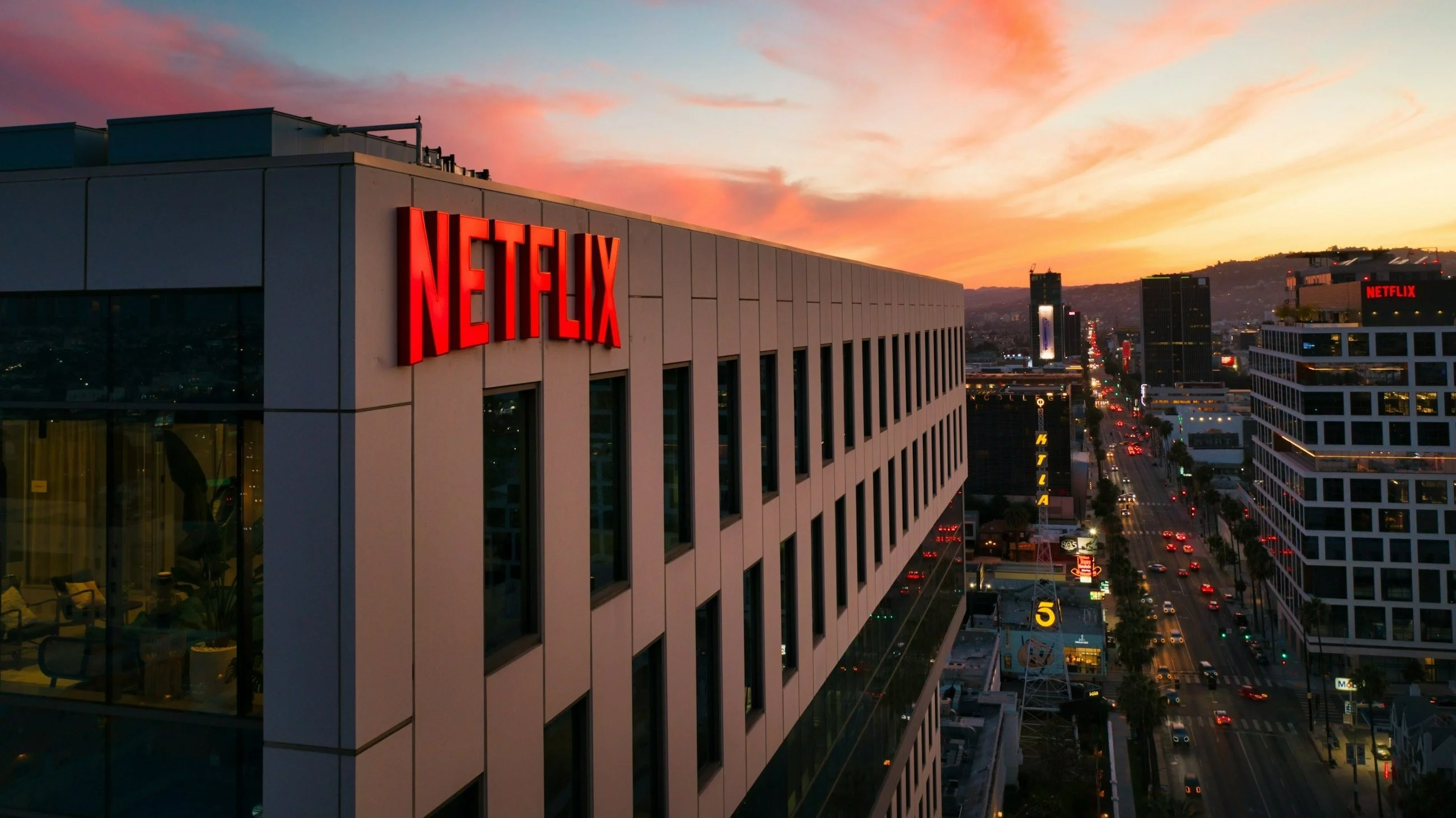 Budynek Netflixa, zdjęcie ilustracyjne