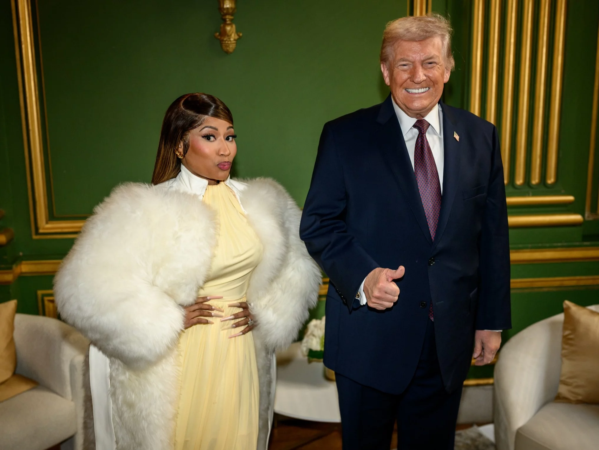 Nicki Minaj i Donald Trump