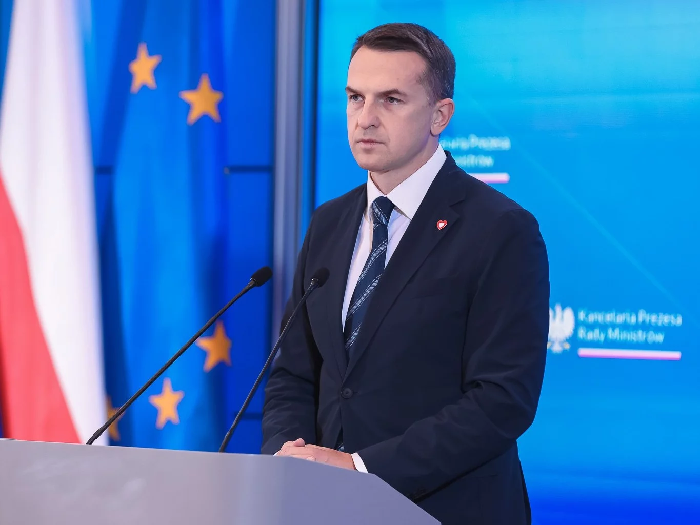 Rzecznik rządu Adam Szłapka
