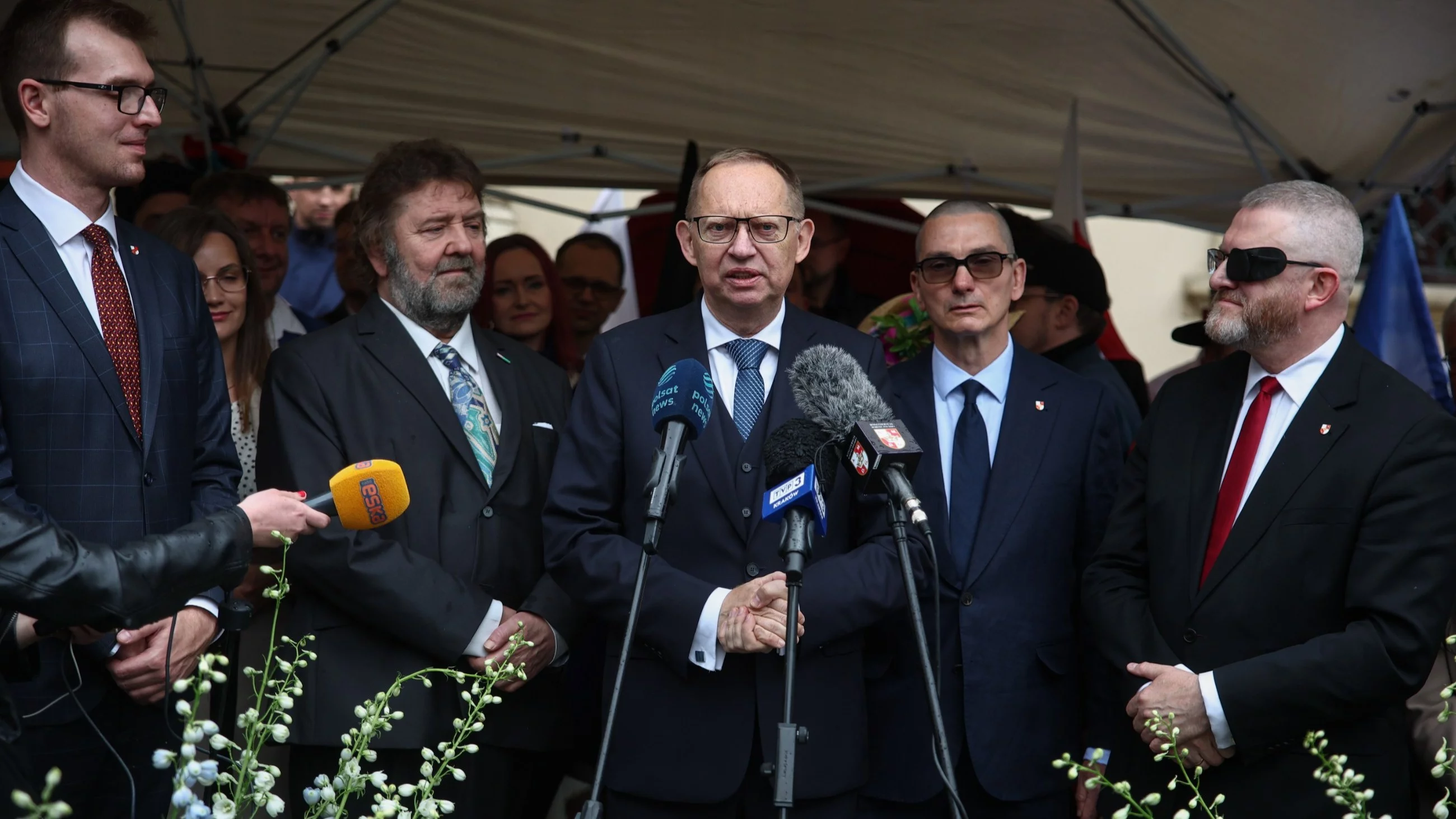 Grzegorz Braun, Daniel Grelak, Michał Klimek, Stanisław Żółtek, Roman Fritz