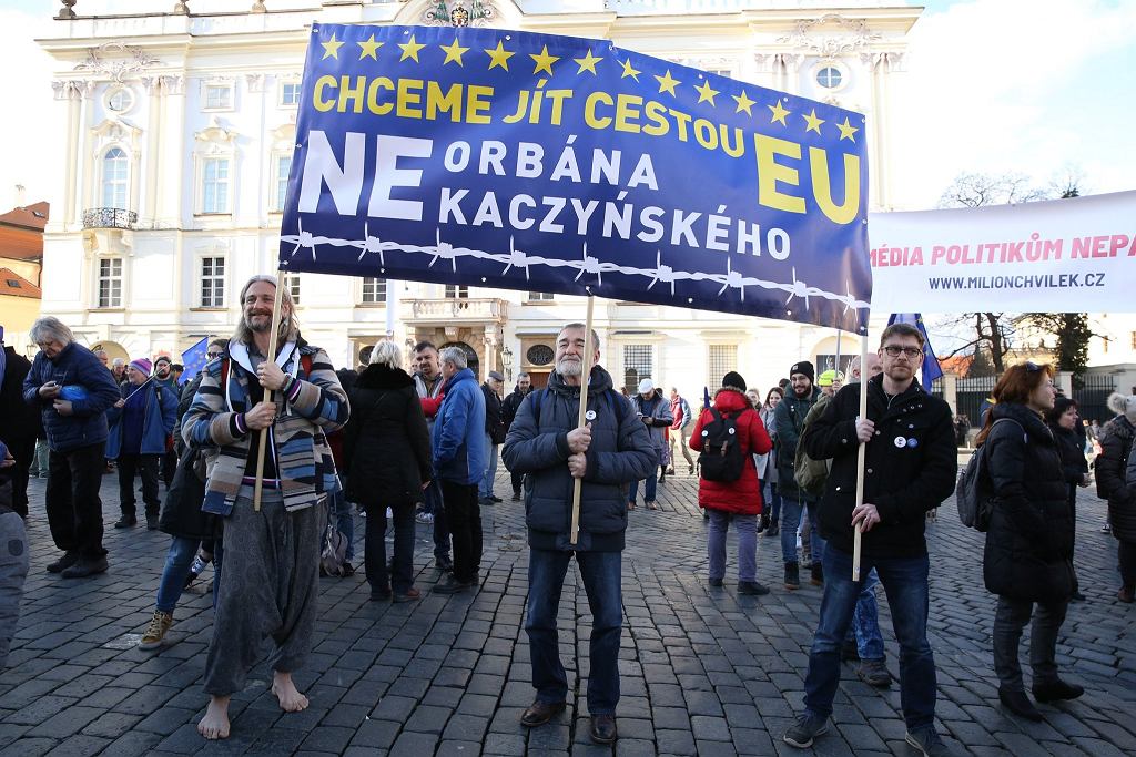Protesty w Pradze