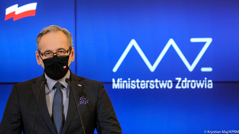 Adam Niedzielski, minister zdrowia