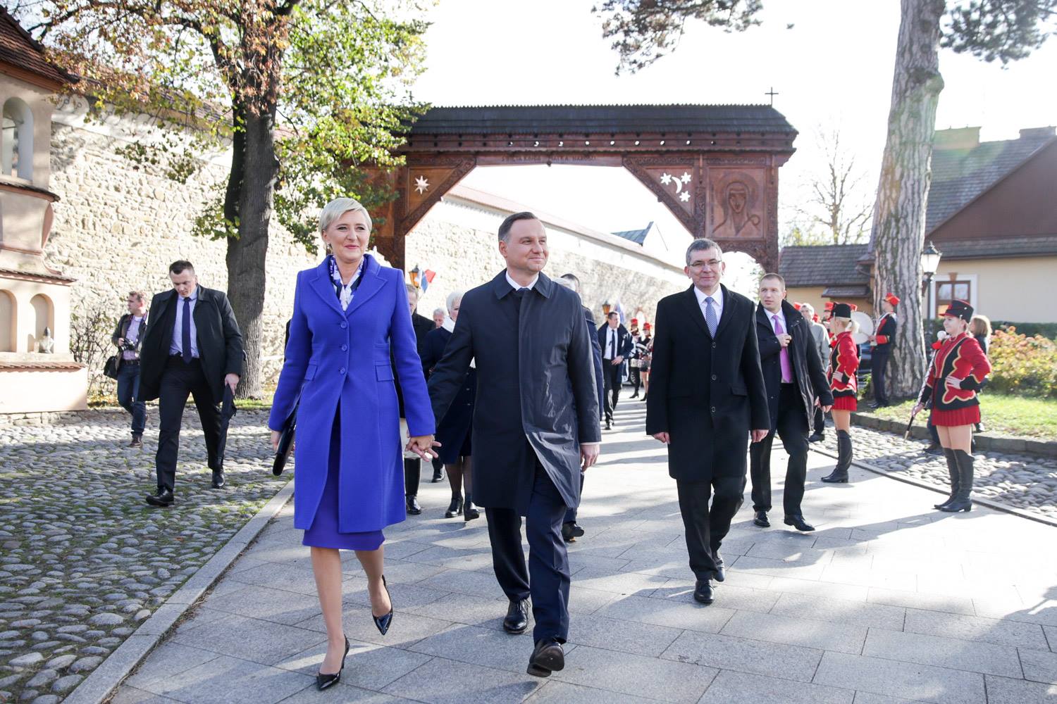 Para prezydencka w Nowym Sączu