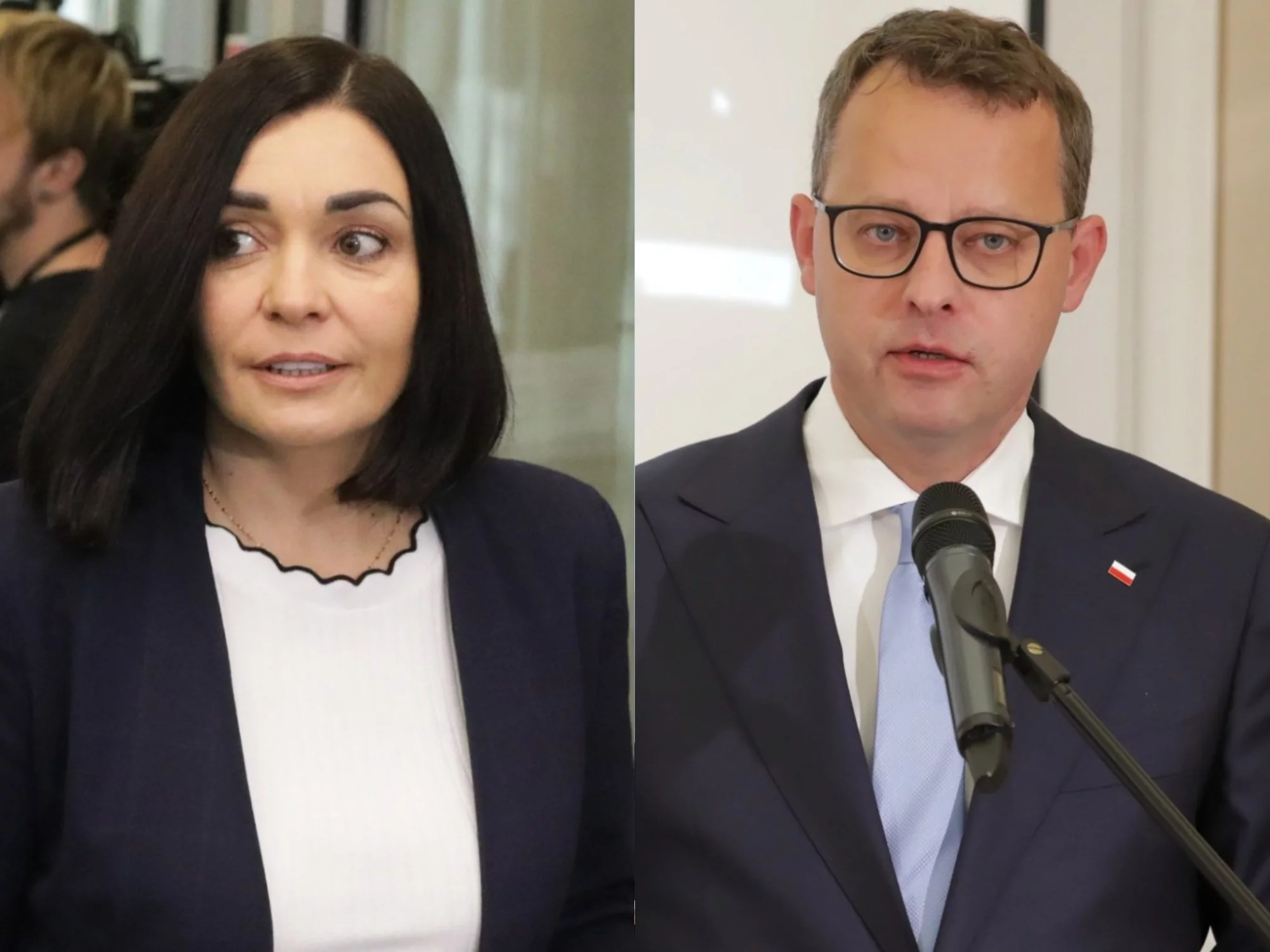 Magdalena Sroka i Marcin Romanowski