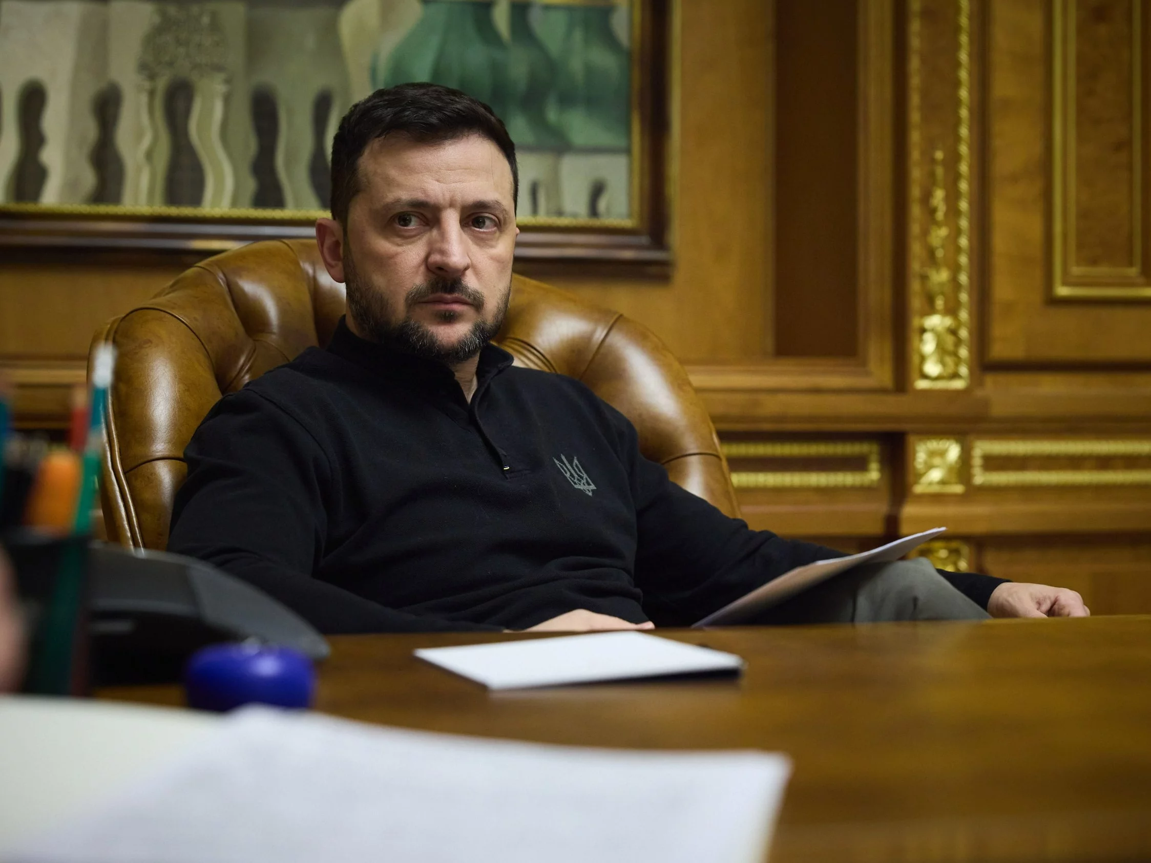 Wołodymyr Zełenski, prezydent Ukrainy