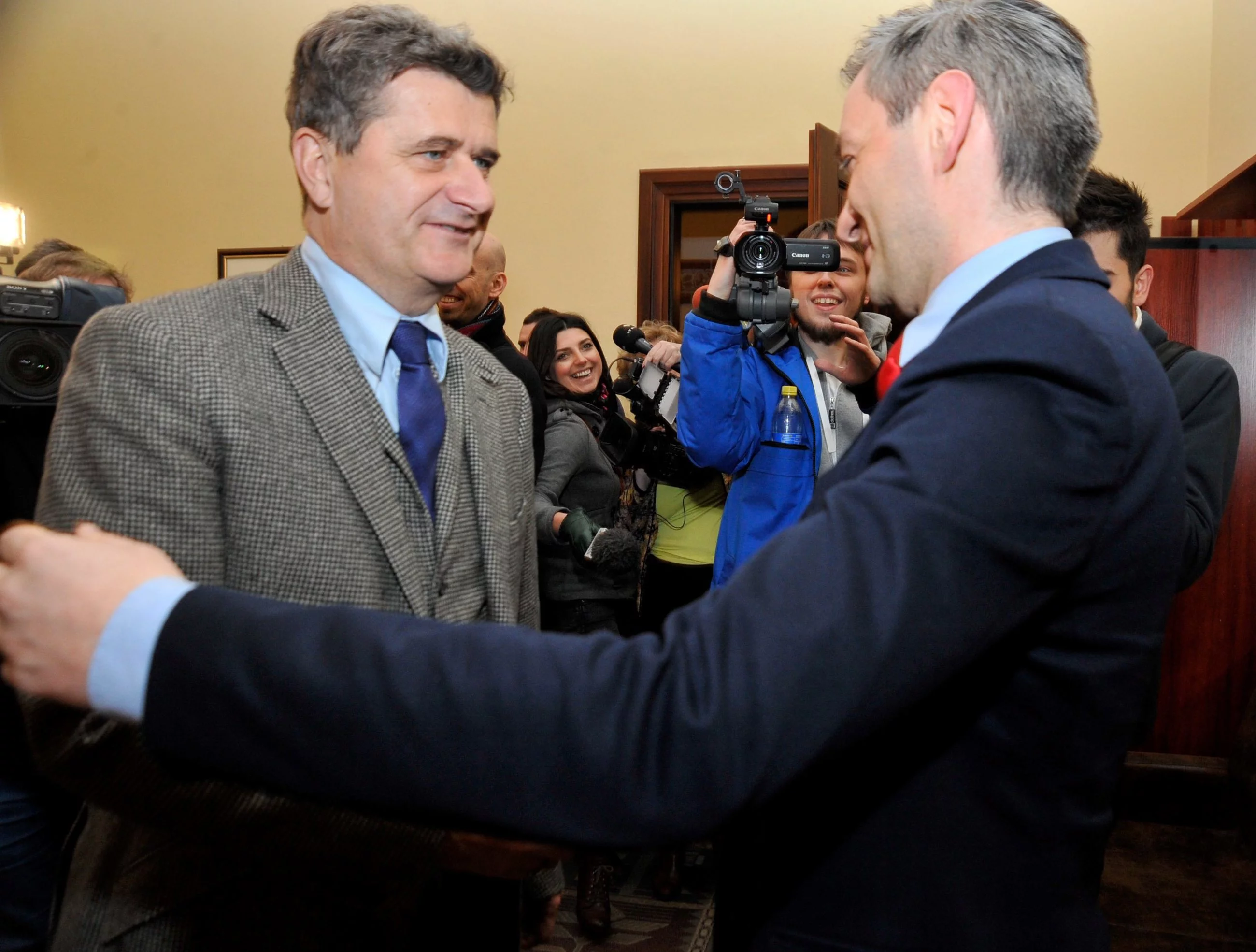 Janusz Palikot i Robert Biedroń