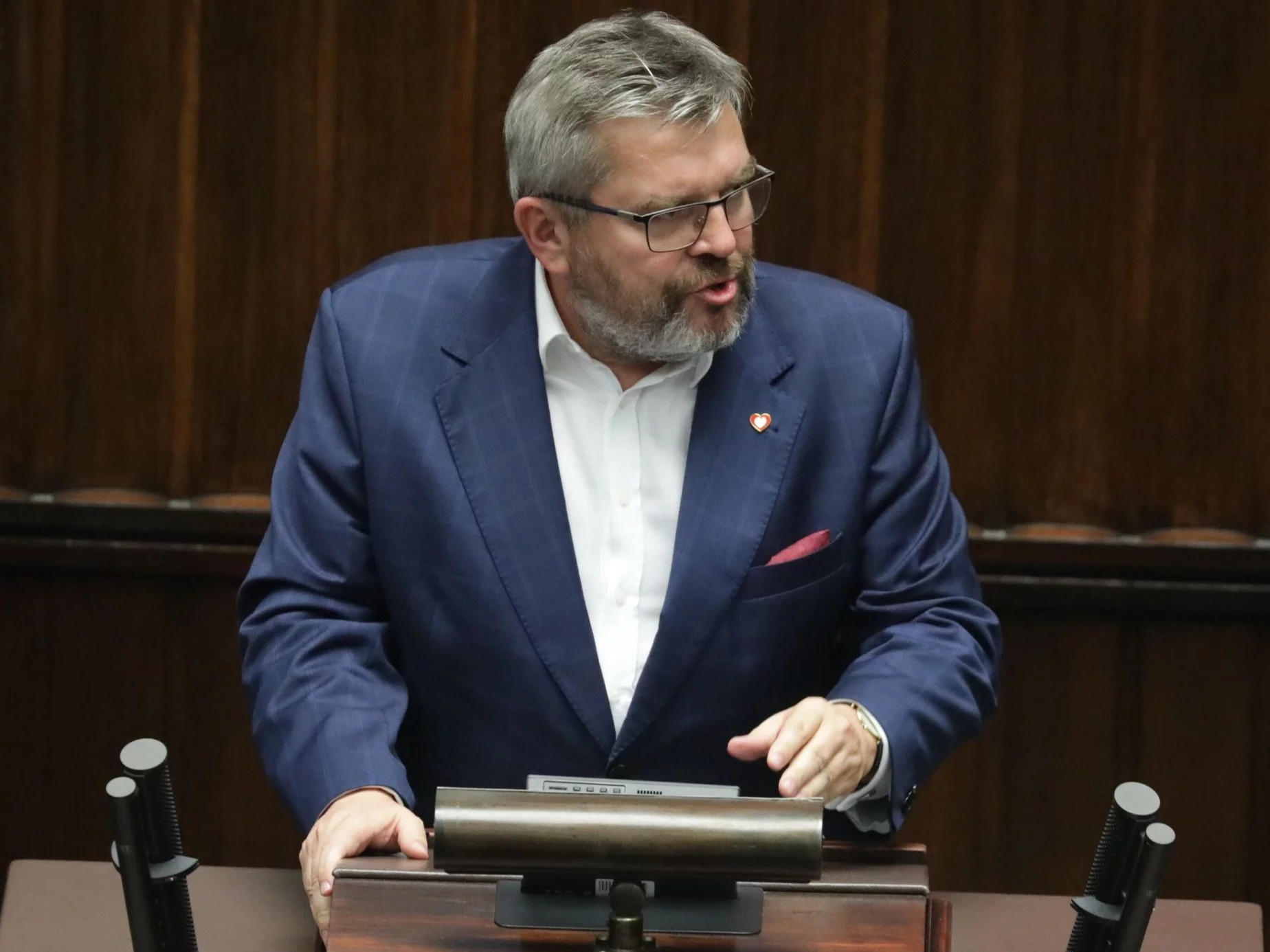 Poseł KO Jarosław Urbaniak