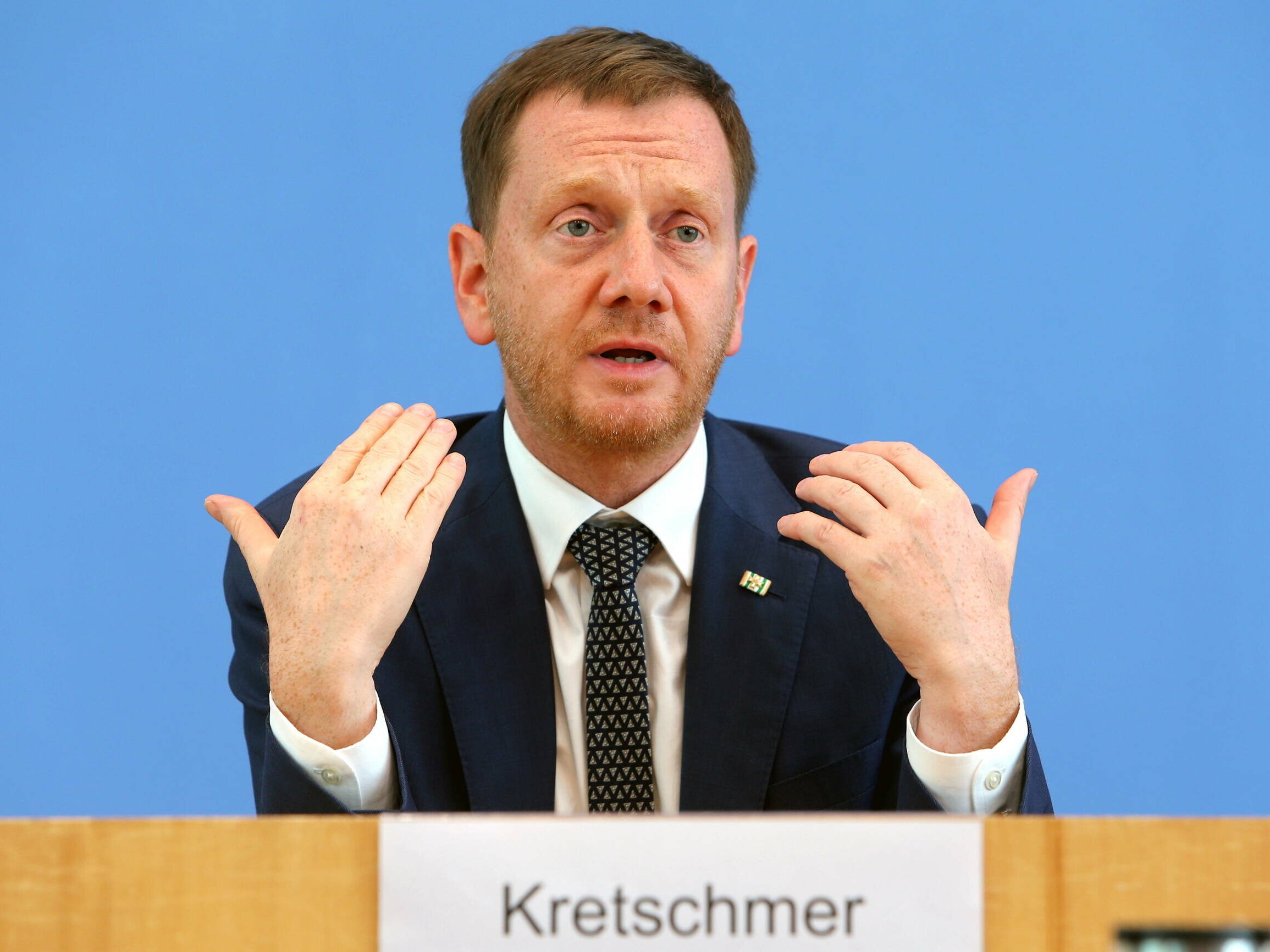 Michael Kretschmer, premier Saksonii