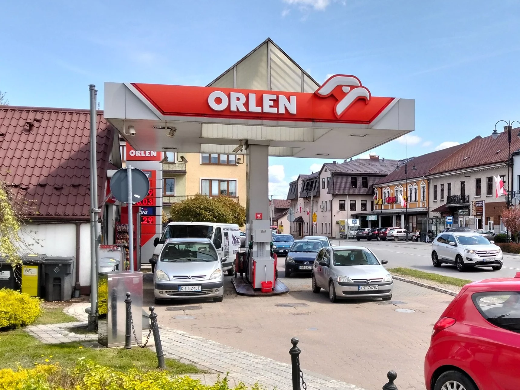 Stacja paliw Orlen, zdjęcie ilustracyjne