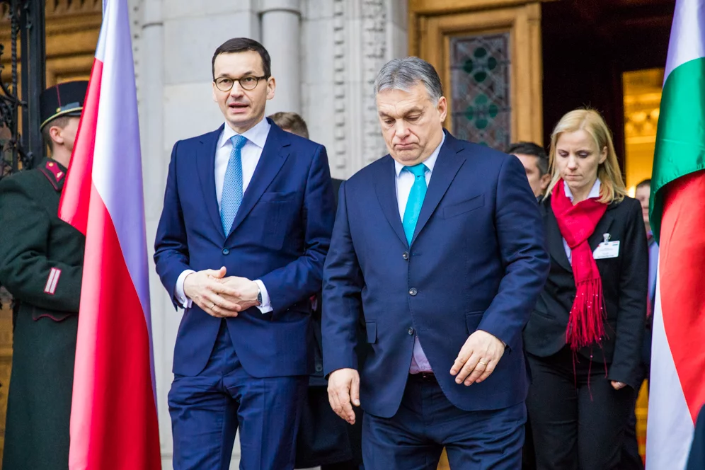 Mateusz Morawiecki i Viktor Orban