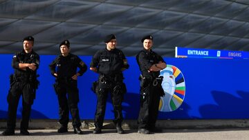 Niemiecka policja ochrania Euro 2024