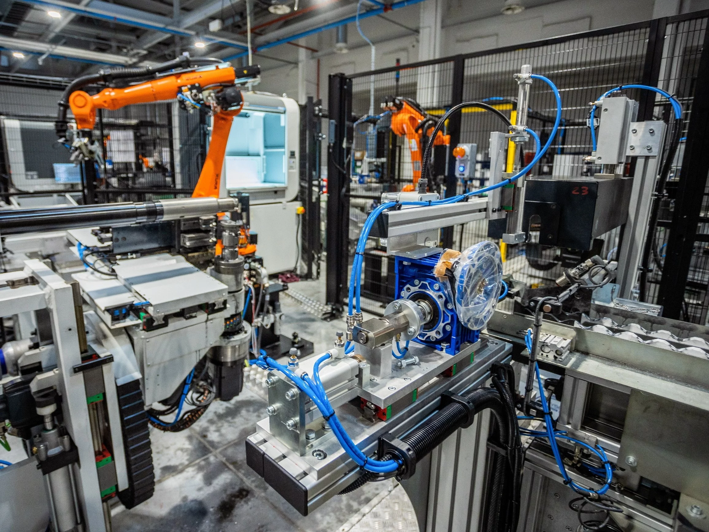 Linia produkcyjna w firmie Maflow, jeden ze spółek grupy Boryszew