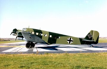 Niemiecki samolot Junkers Ju 52