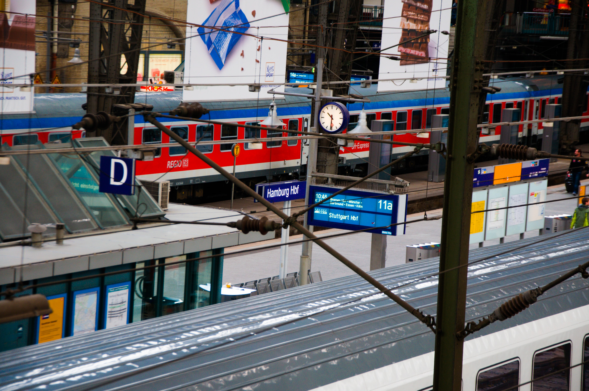 Dworzec kolejowy w Hamburgu