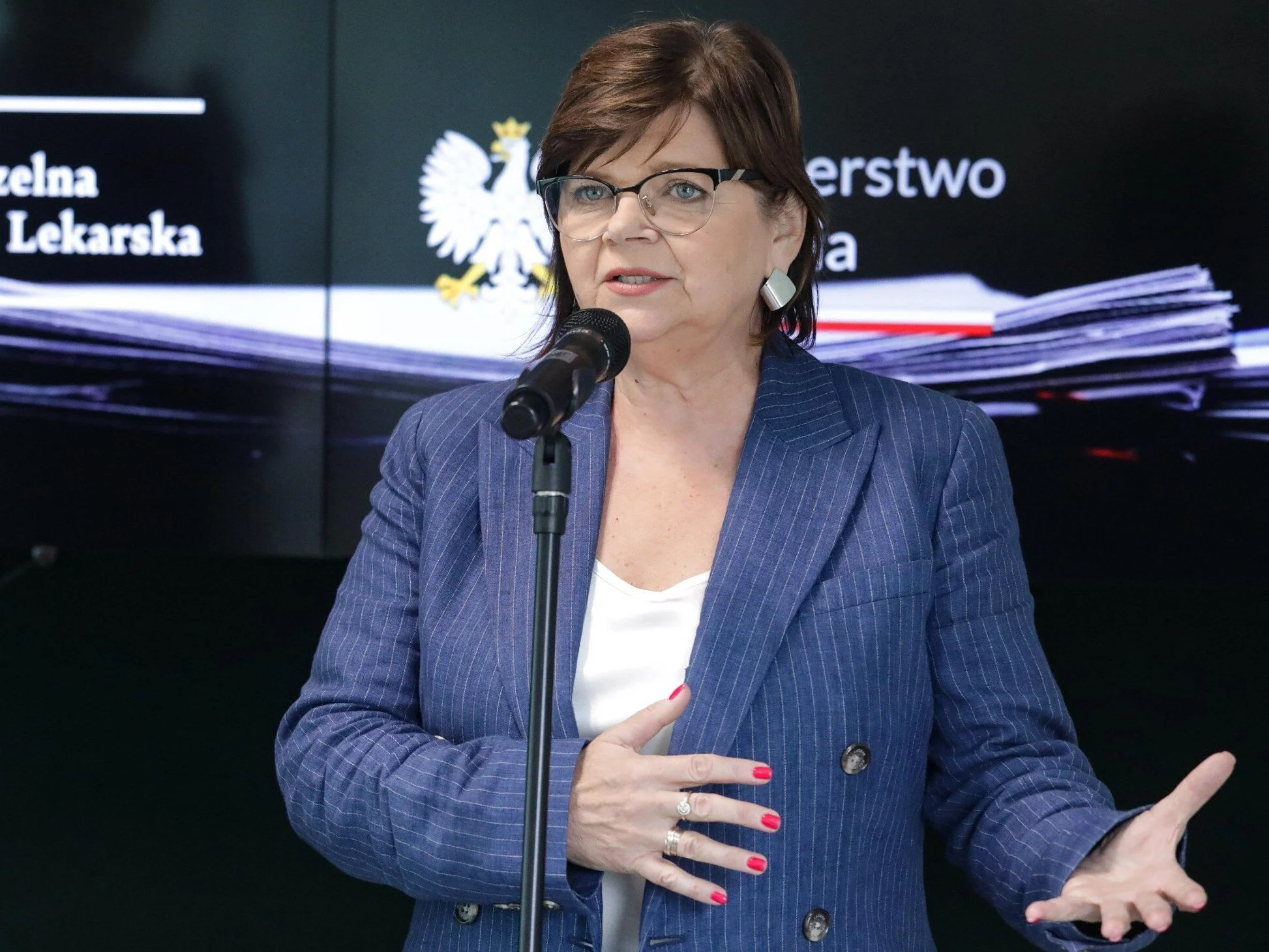 Minister zdrowia Izabela Leszczyna