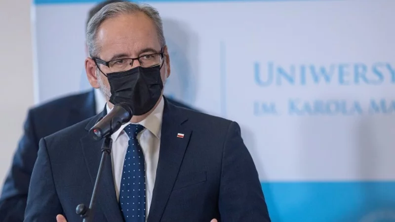 Minister zdrowia Adam Niedzielski