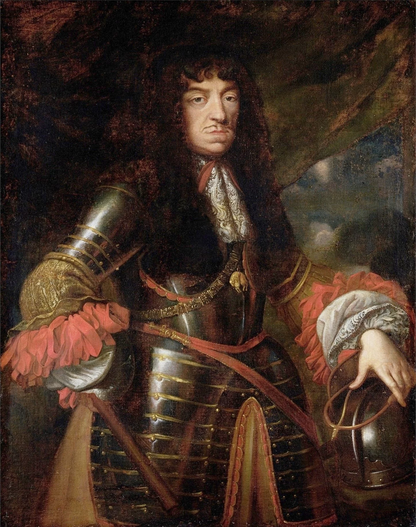 Daniel Schultz - Portret króla Jana II Kazimierza Wazy