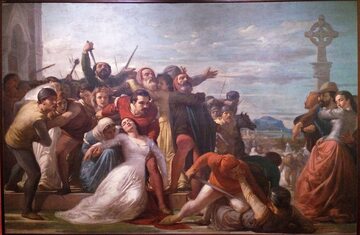 Nieszpory Sycylijskie - powstanie antyfrancuskie na Sycylii w 1282 roku