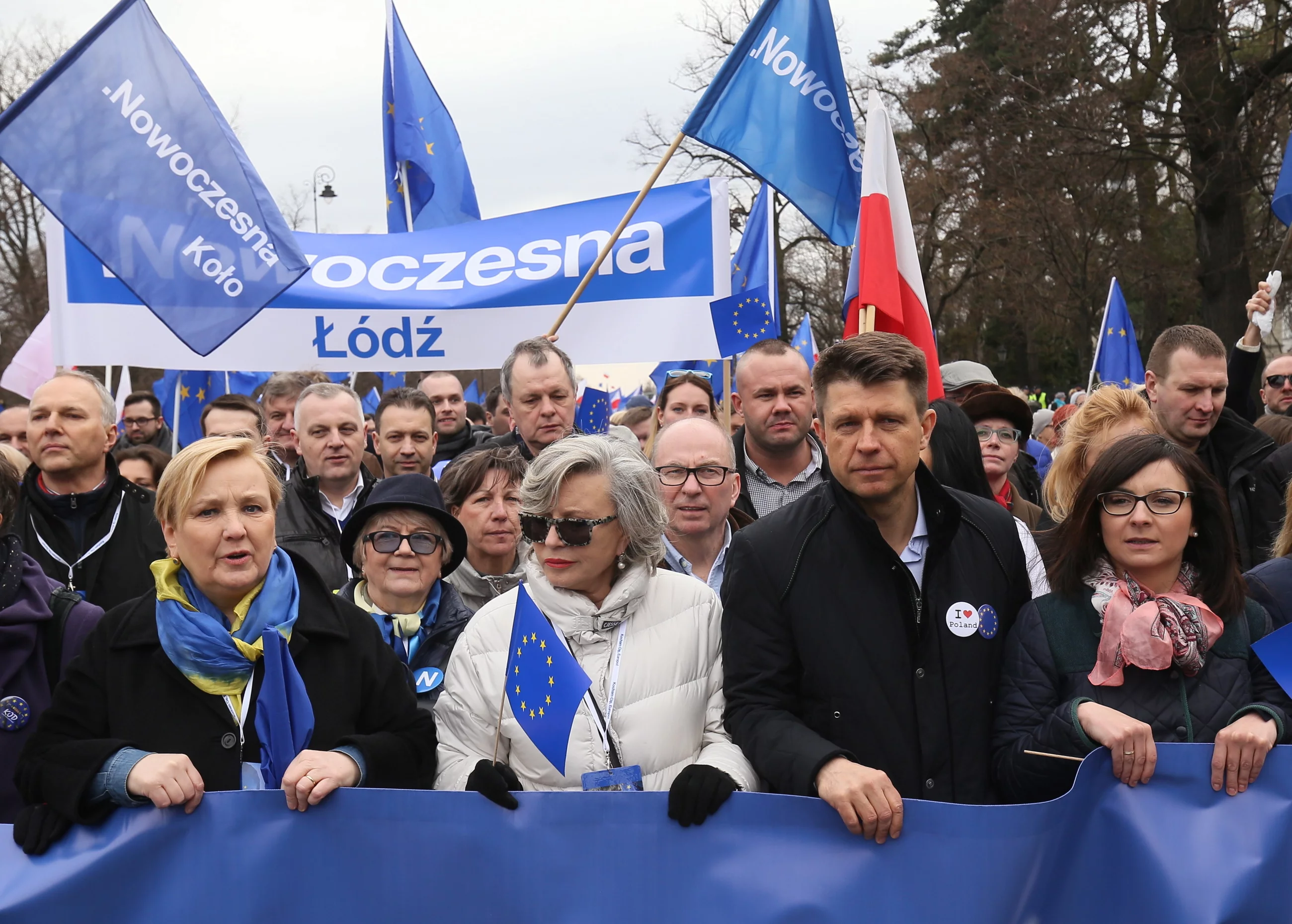 Manifestacja "Kocham Cię Europo"