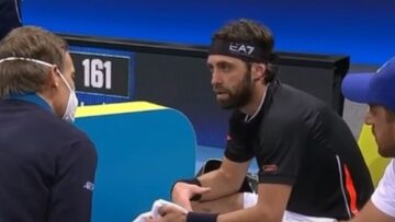 Nikoloz Basilashivili. Turniej tenisowy w Syndey.