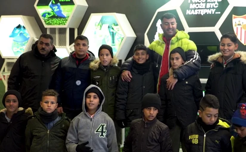 Palestyńczycy przyjechali do Polski, aby wziąć udział w turnieju piłkarskim