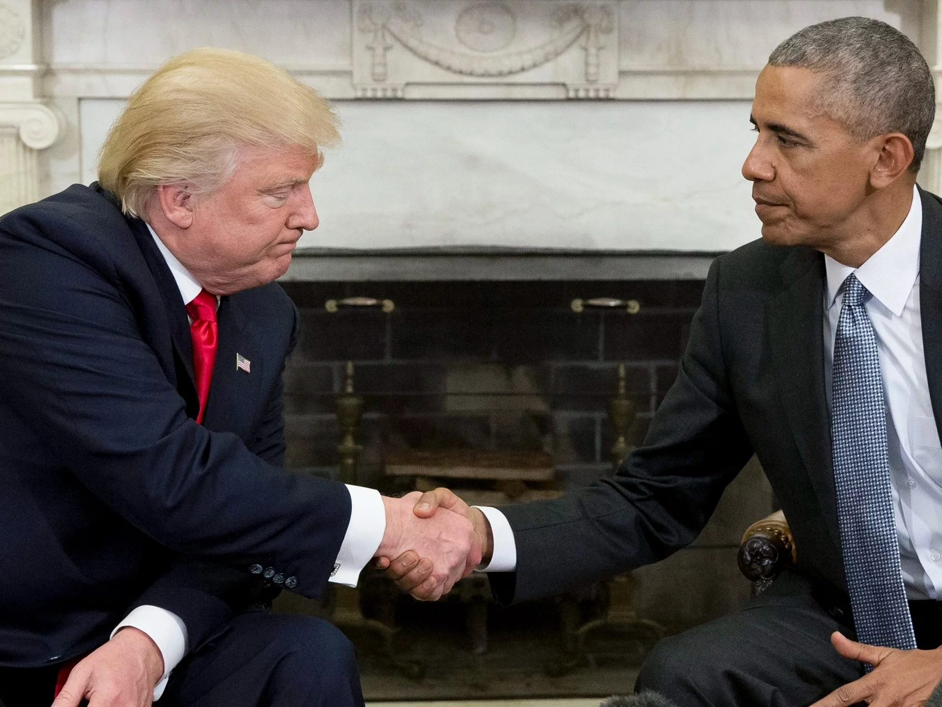 Donald Trump i Barack Obama