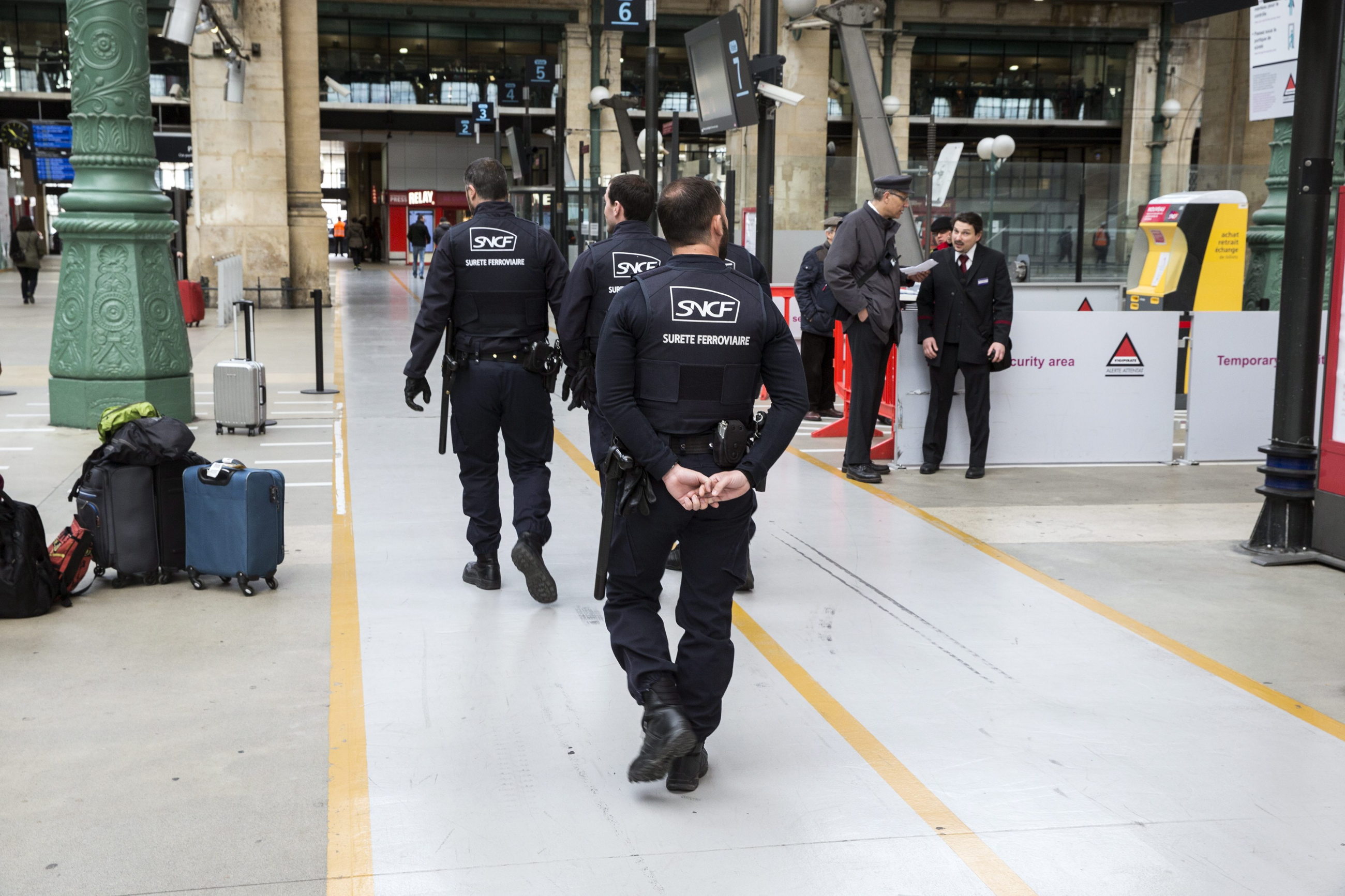 Dworzec Gare du Nord w Paryżu