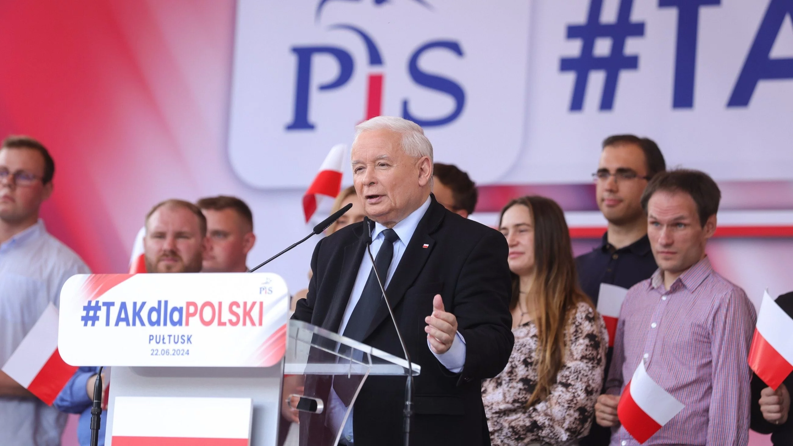 Prezes Prawa i Sprawiedliwości Jarosław Kaczyński