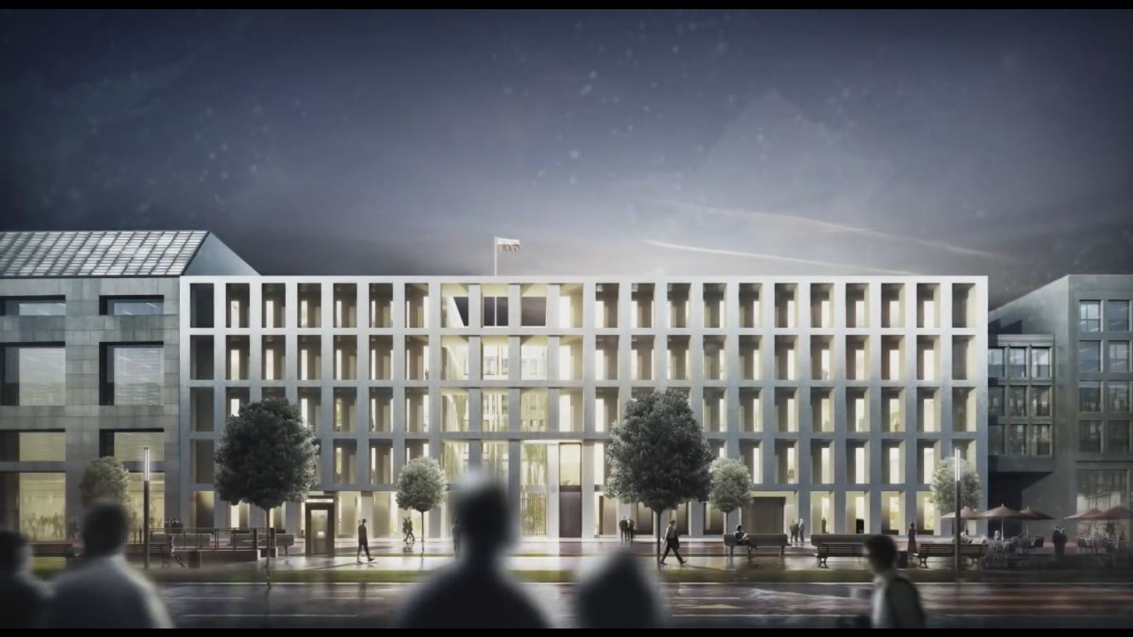 Projekt budynku w Berlinie, autorstwa warszawskiej pracowni architektonicznej JEMS