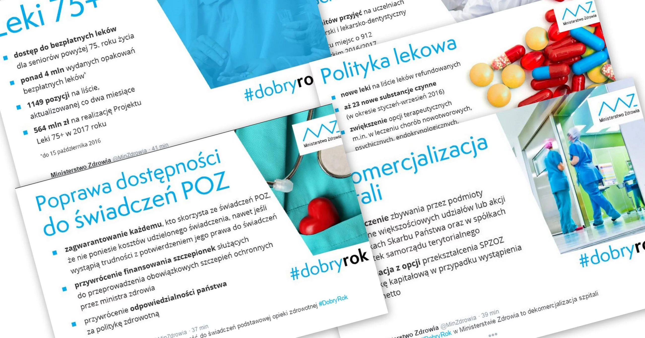 Ministerstwo Zdrowia - podsumowanie roku rządu