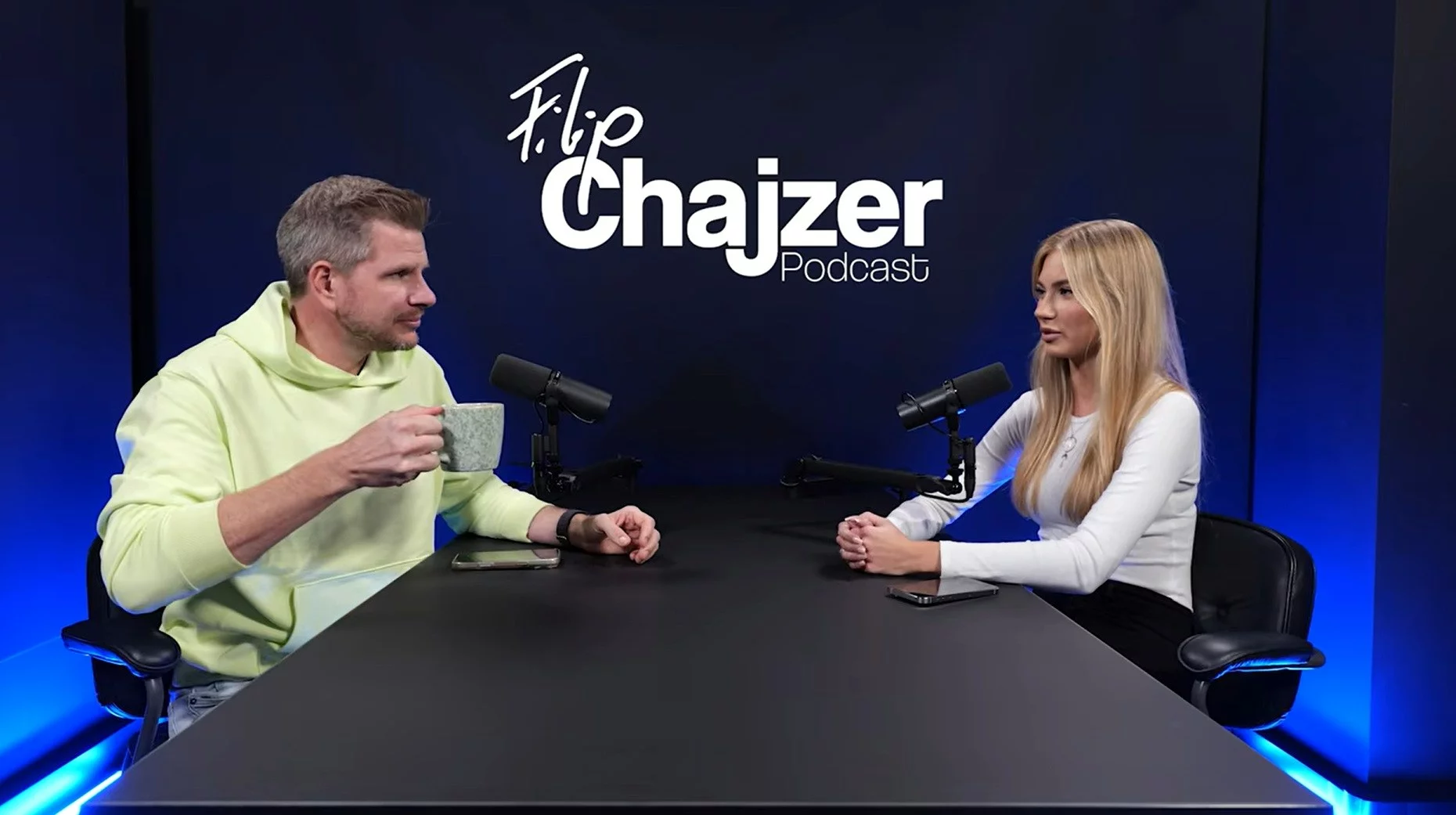 Filip Chajzer i Blanka Chajzer