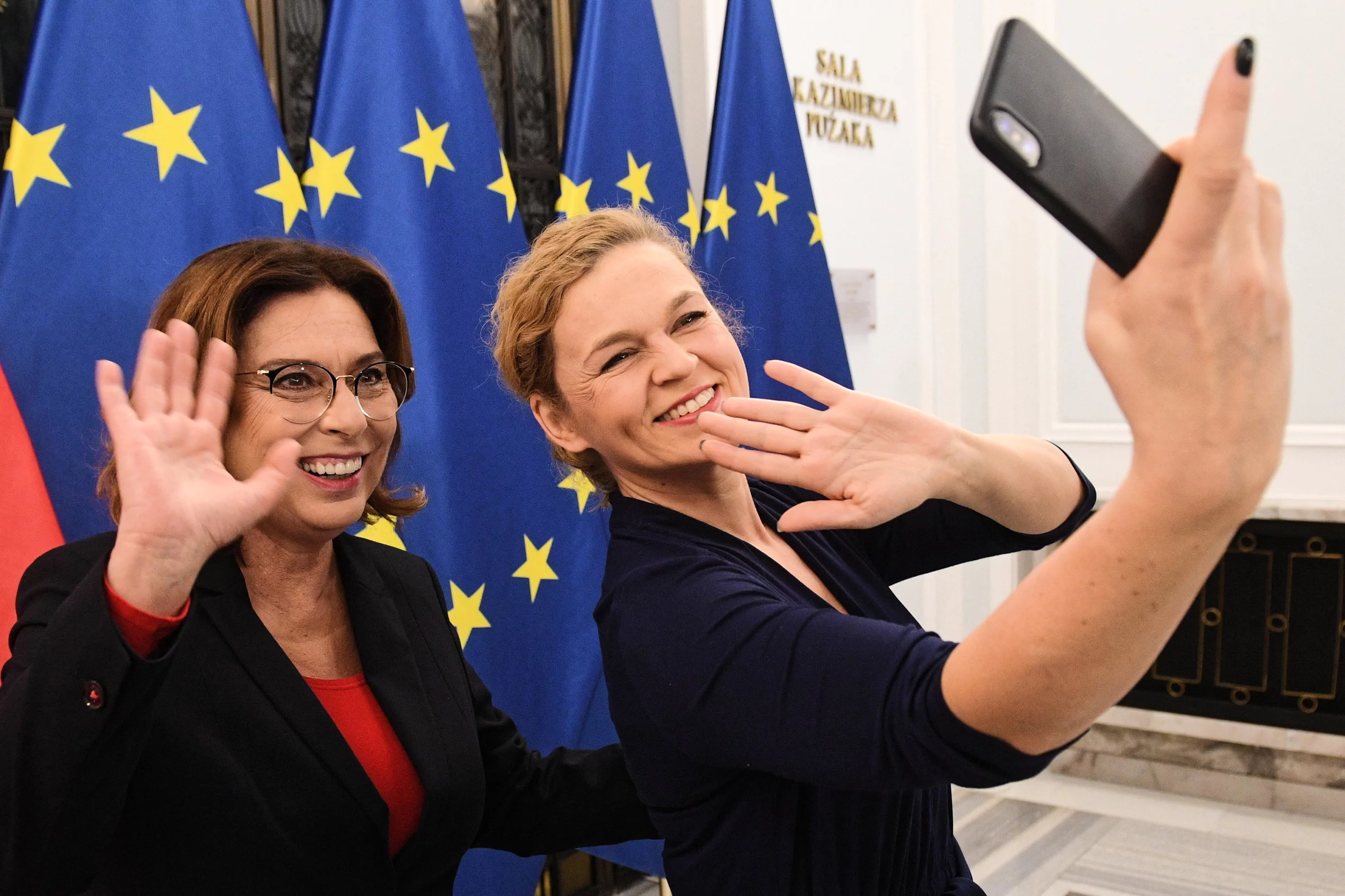 Małgorzata Kidawa-Błońska i Barbara Nowacka