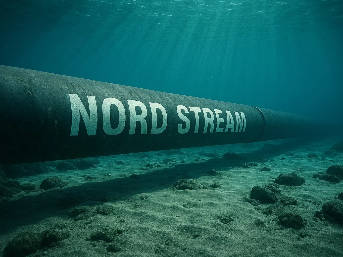 Gazociąg Nord Stream na dnie Morza Bałtyckiego