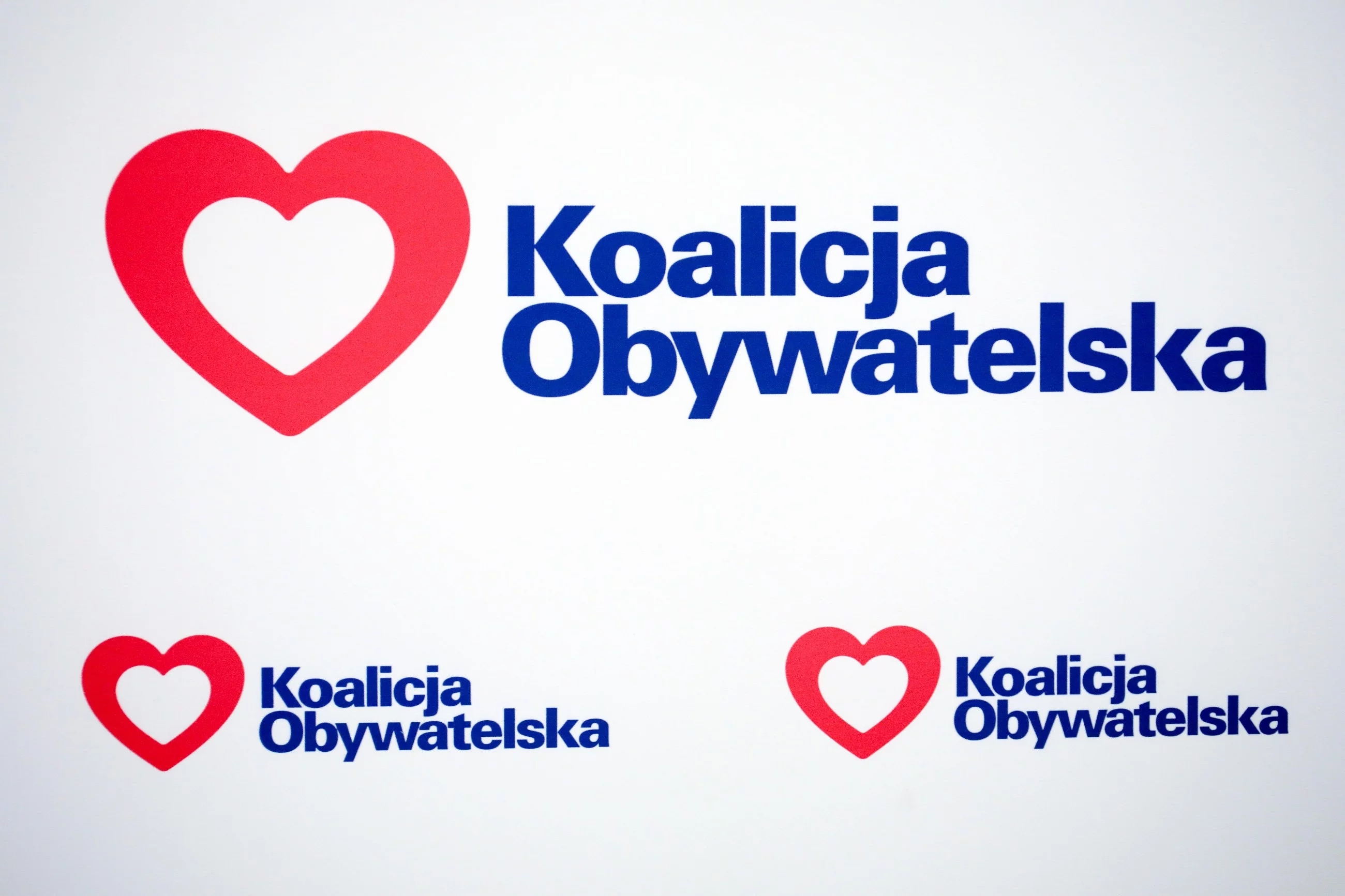 Logo Koalicji Obywatelskiej, zdjęcie ilustracyjne