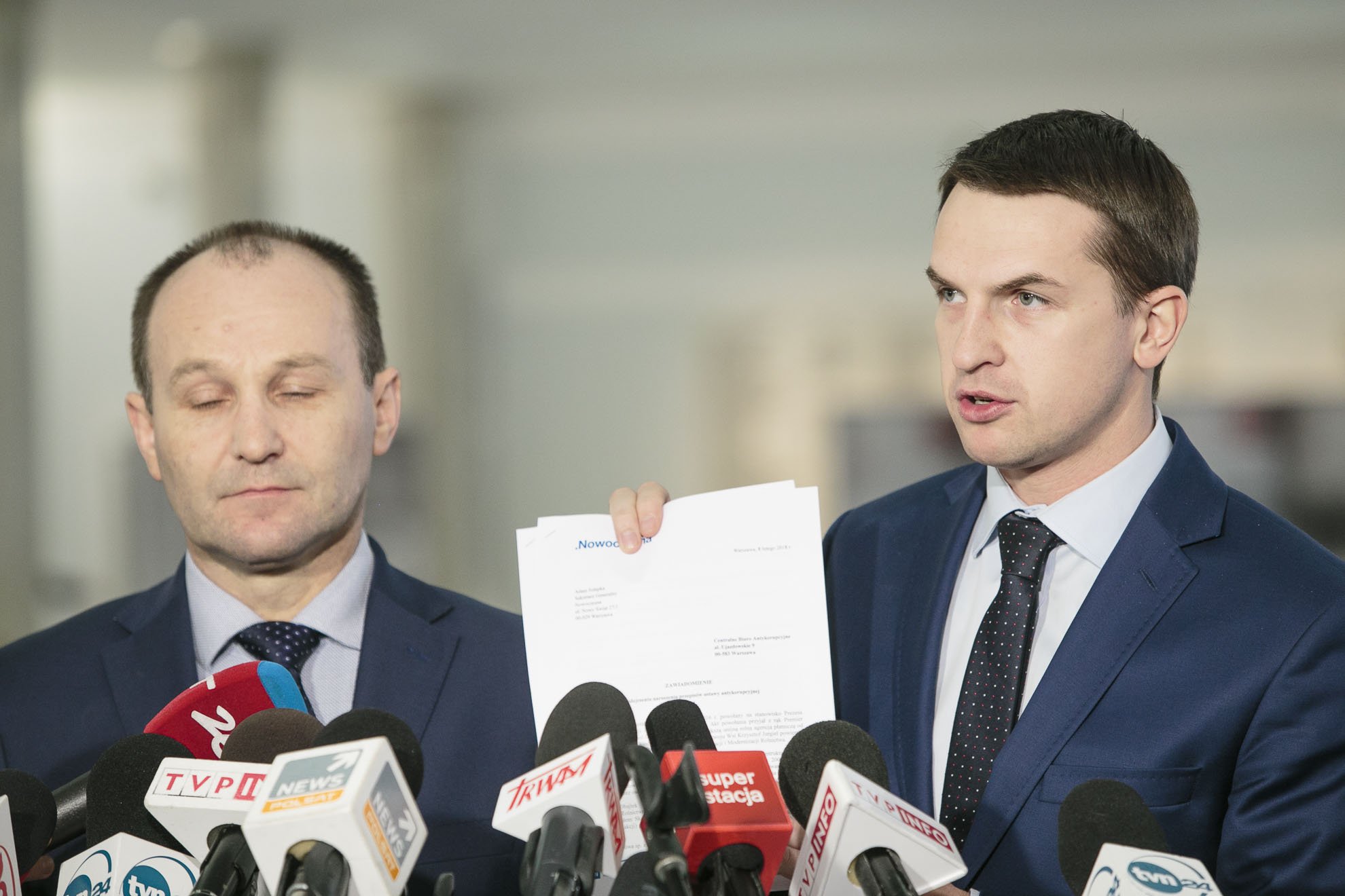 Marek Sowa i Adam Szłapka