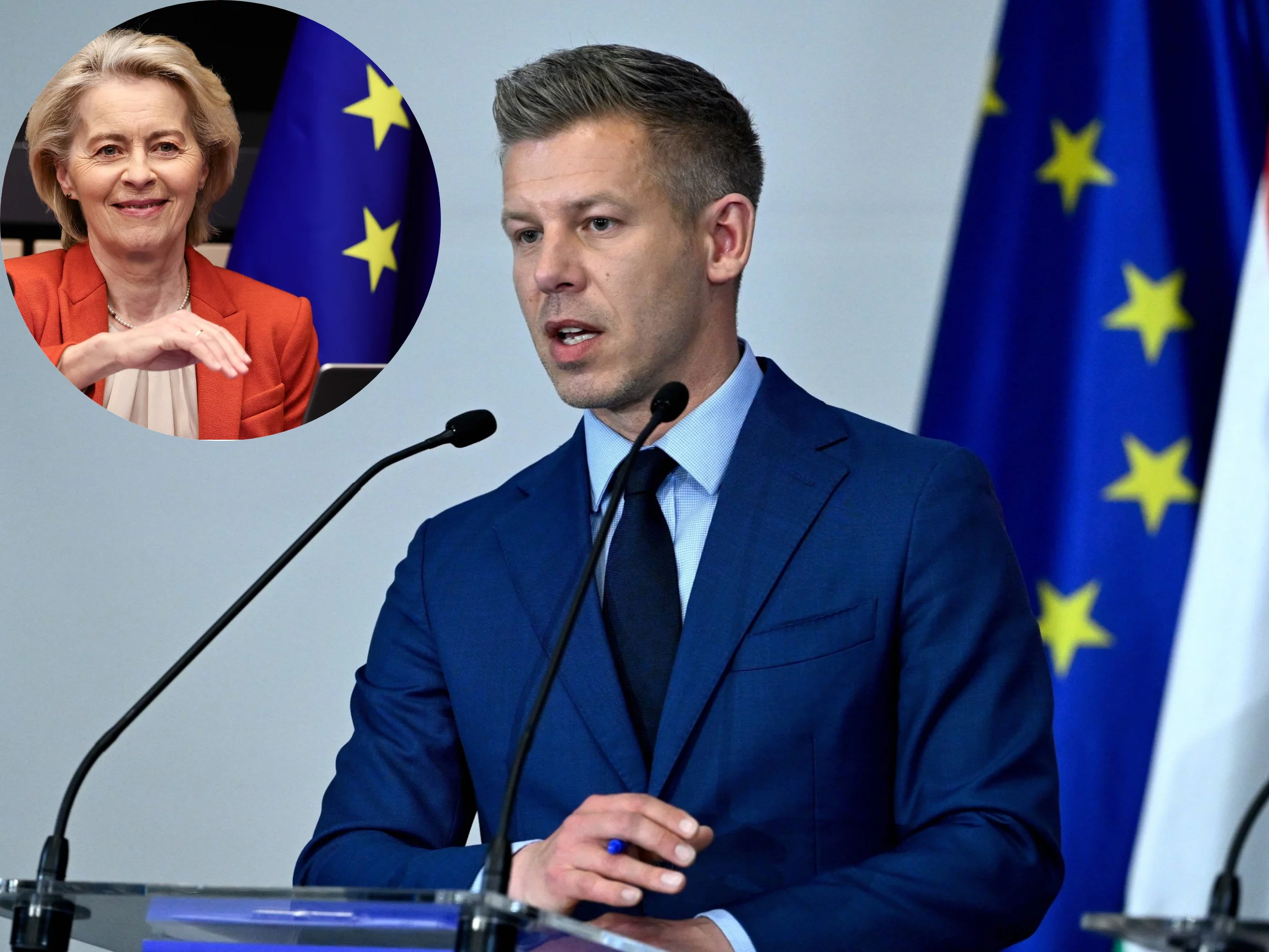 Peter Magyar / Ursula von der Leyen