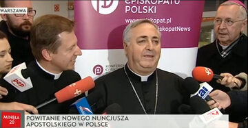 Nowy nuncjusz apostolski w Polsce abp Salvatore Pennacchio.