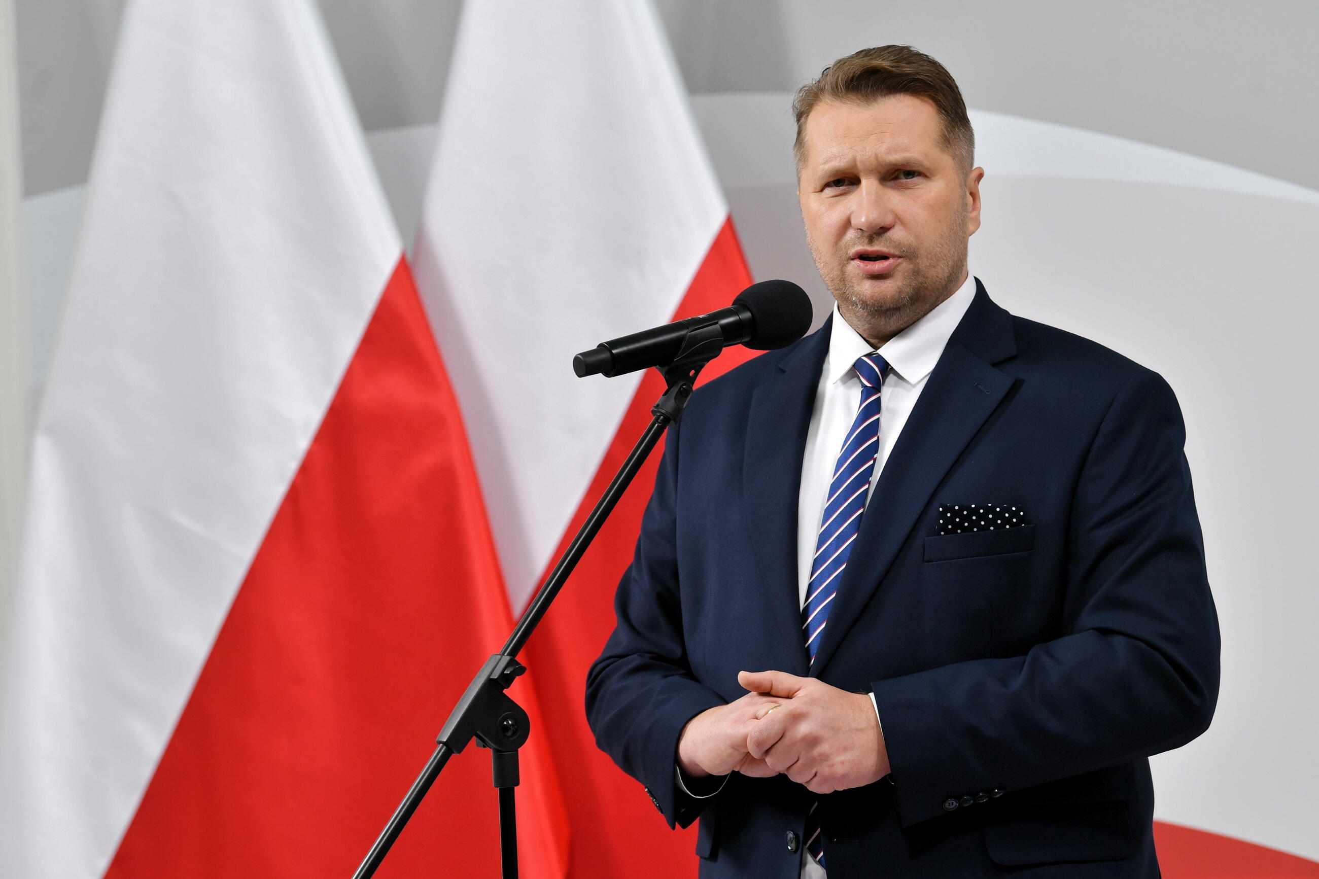 Minister edukacji i nauki Przemysław Czarnek