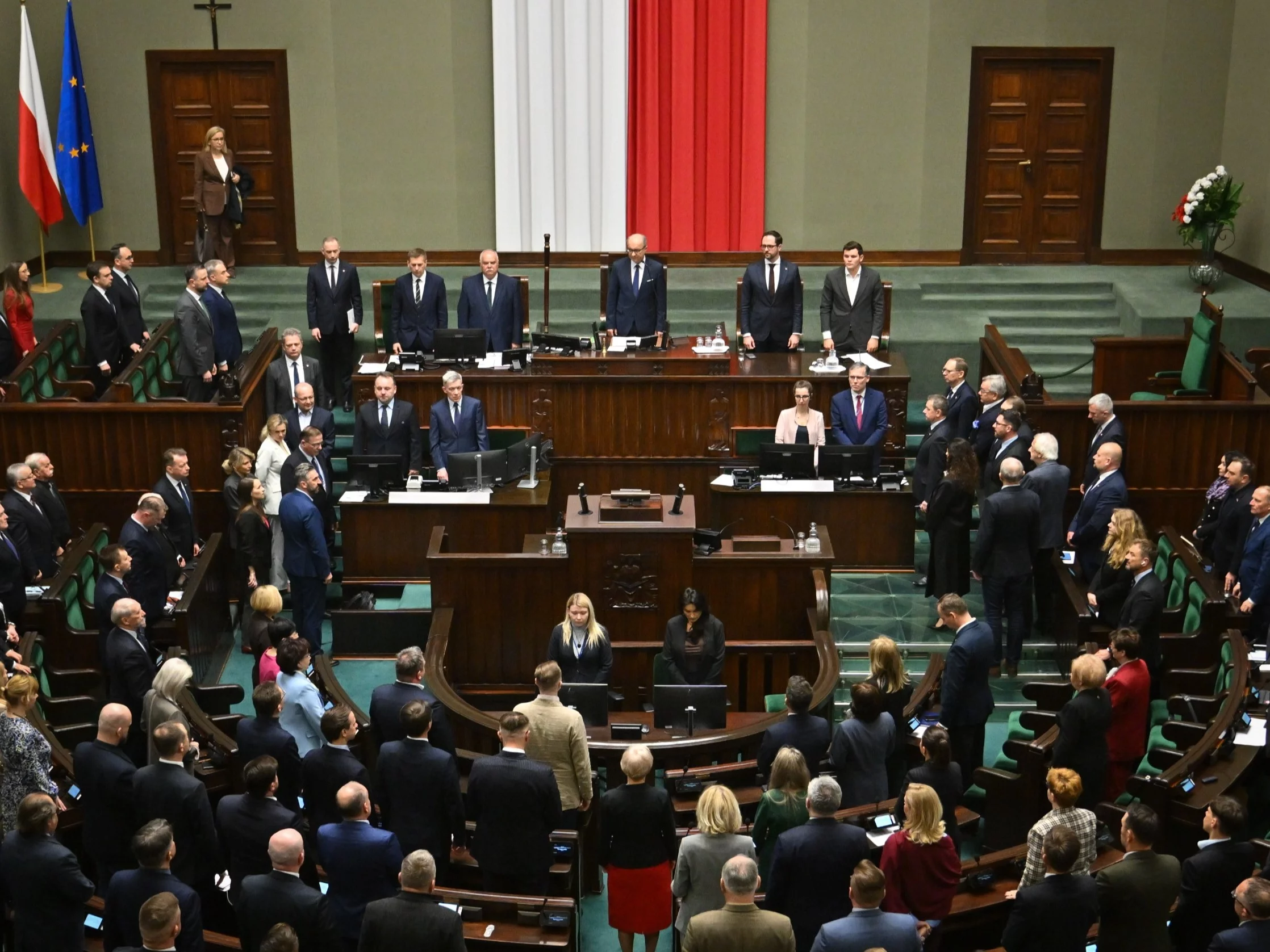 Posłowie w Sejmie