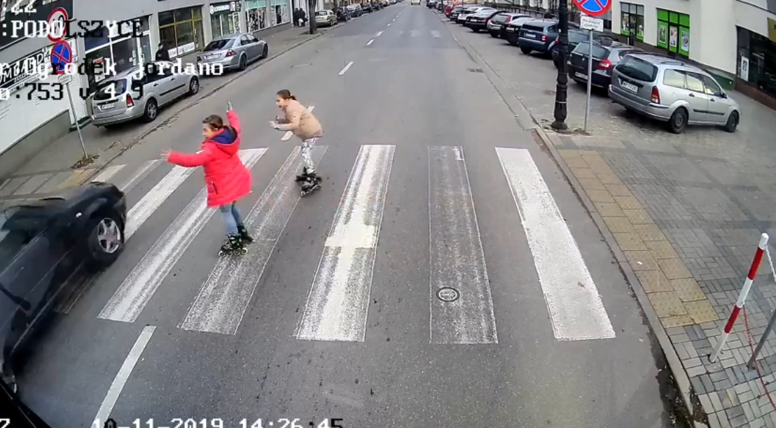 Nagranie z monitoringu przekazano policji