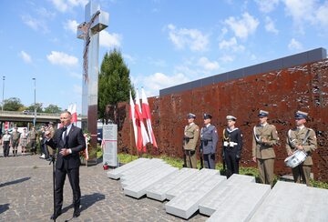 Obchody 80. rocznicy wybuchu powstania warszawskiego. Prezydent RP Andrzej Duda