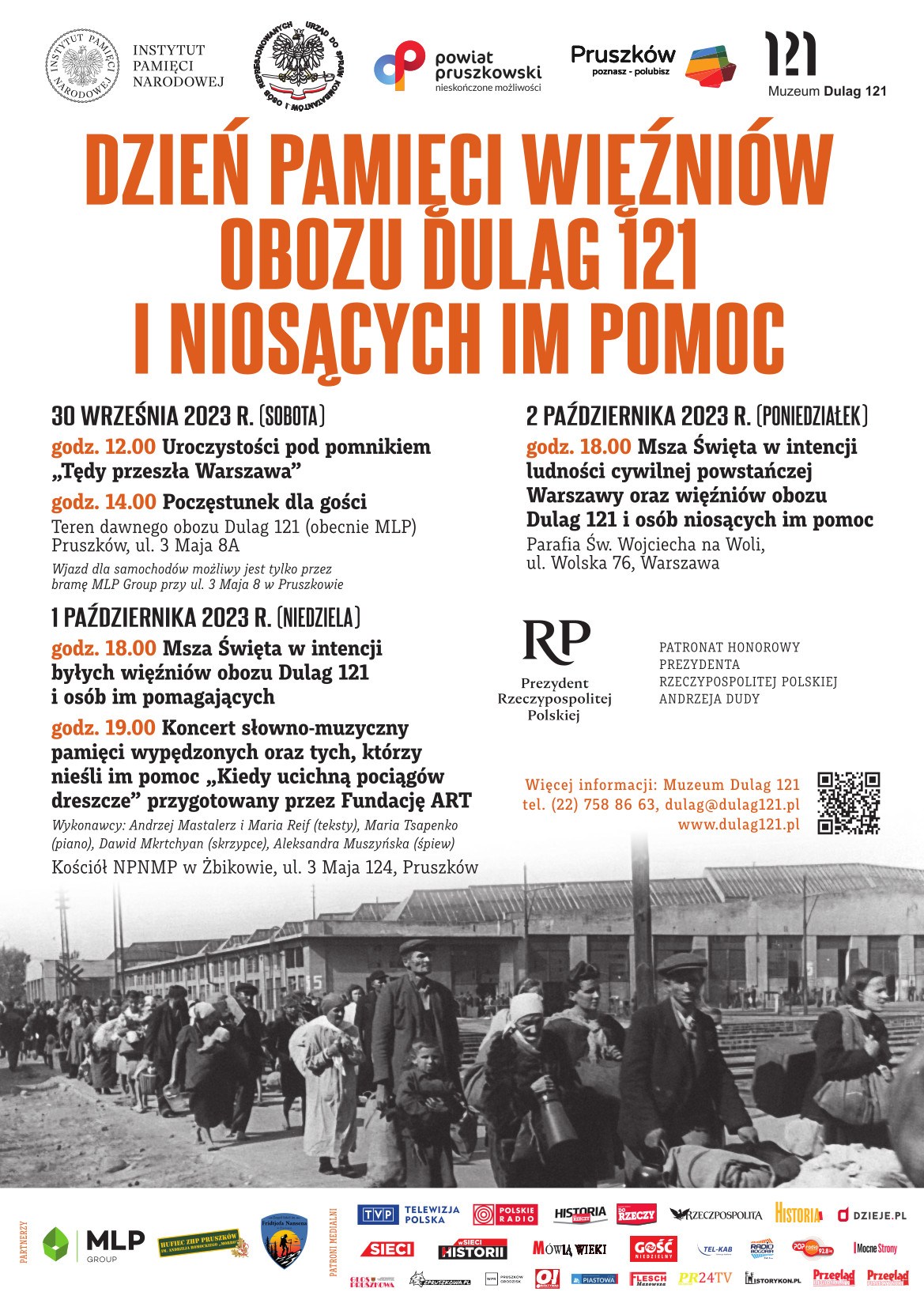 Obchody Dnia Pamięci Więźniów Obozu Dulag 121 i Niosących Im Pomoc 30.09 – 2.10