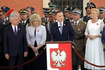 Obchody rocznicy uchwalenia Konstytucji 3 Maja, Plac Zamkowy w Warszawie