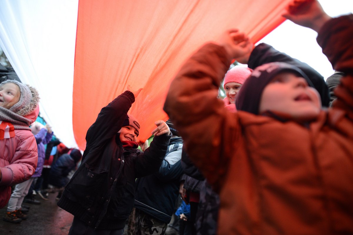 Patriotyczną akcję zorganizowano, 11 listopada 2015 roku w Święto Niepodległości w Sulejówku