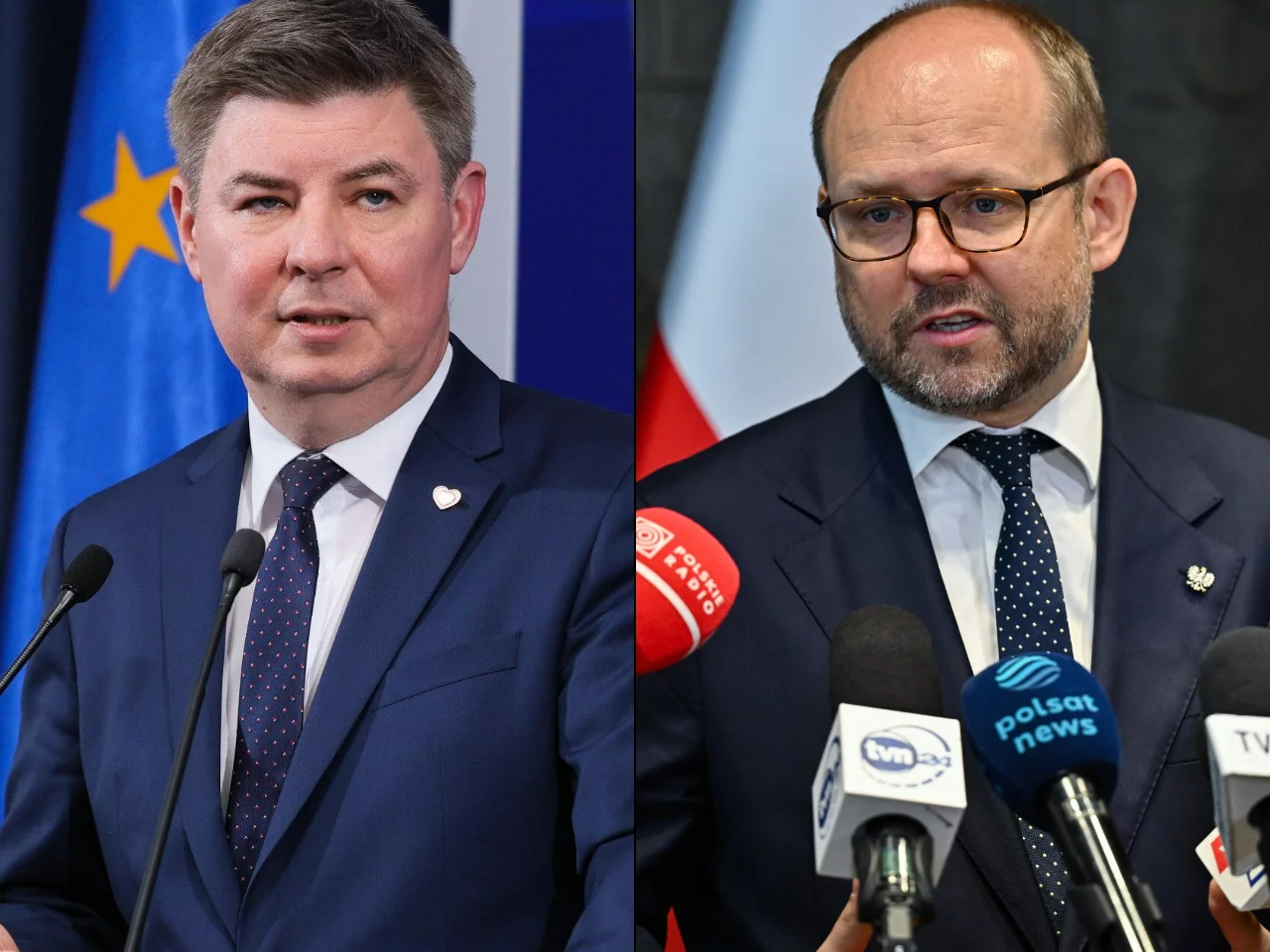 Jan Grabiec i Marcin Przydacz
