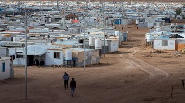 Obóz dla uchodźców w Jordanii