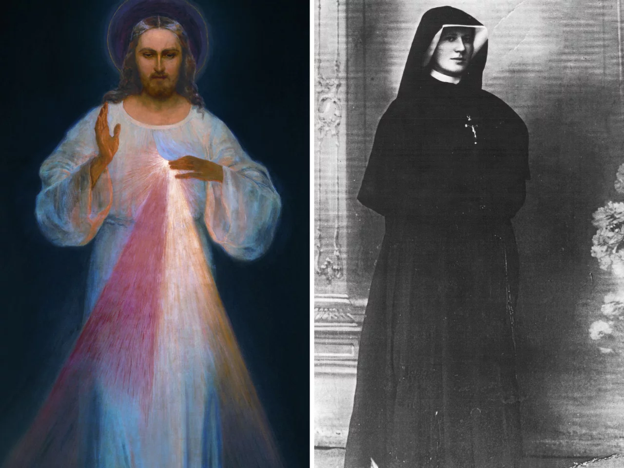 Eugeniusz Kazimirowski, Obraz Jezusa Miłosiernego  /  Św. Faustyna (Helena) Kowalska